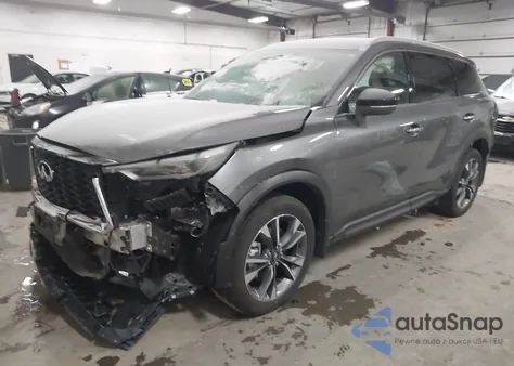 2024 Infiniti Qx60 Luxe Awd z USA, uszkodzony, nr VIN 5N1DL1FS3RC346056